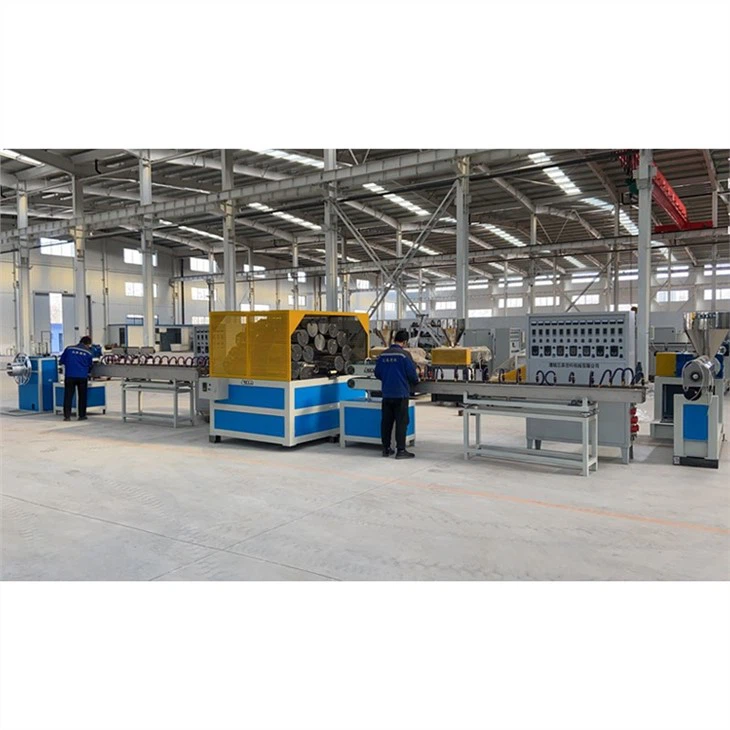 PVC Fiber Reinforced Hose Extrusion Line